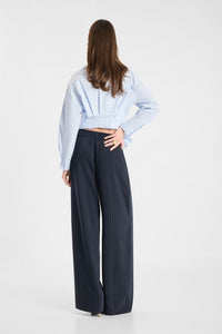 Raffaello Rossi Mayla Pant in Blue/White Stripe 020663/6938