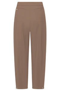 Raffaello Odine 6/8 Jersey Gebonded Pant in Toffee 534668/9903