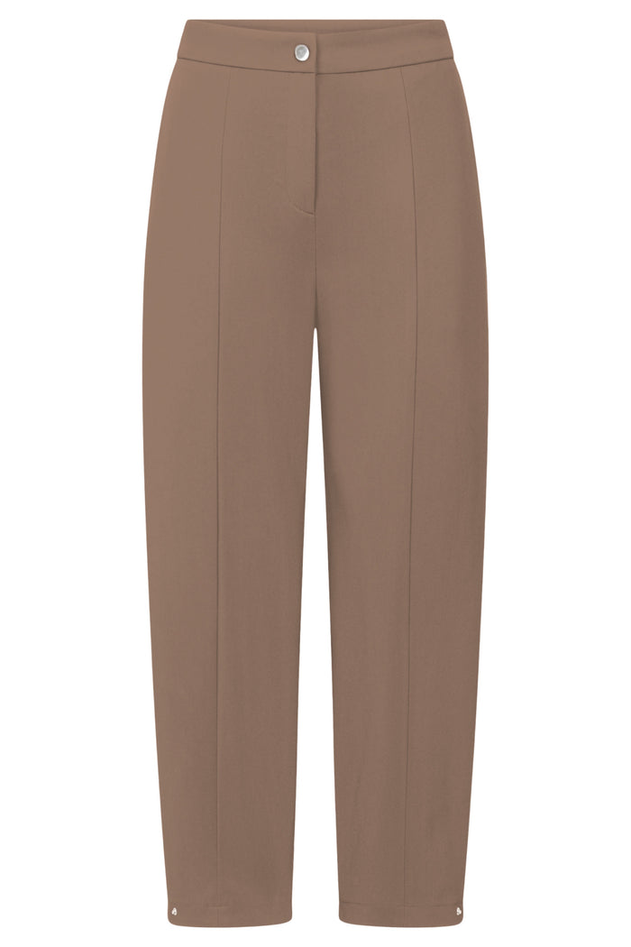 Raffaello Odine 6/8 Jersey Gebonded Pant in Toffee 534668/9903
