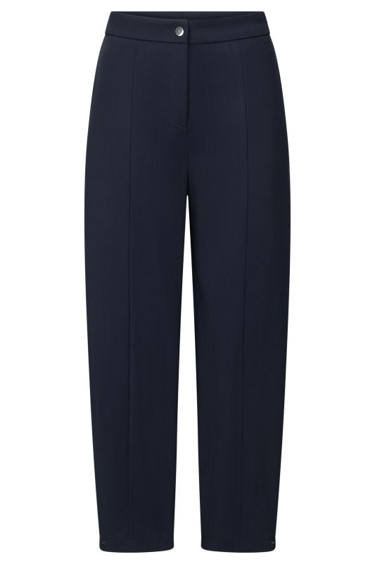 Raffaello Rossi Odine 6/8 Jersey Gebonded Pant in Navy Blue 534668/9903