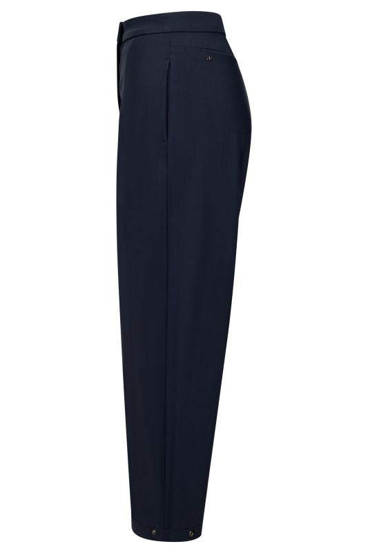 Raffaello Rossi Odine 6/8 Jersey Gebonded Pant in Navy Blue 534668/9903