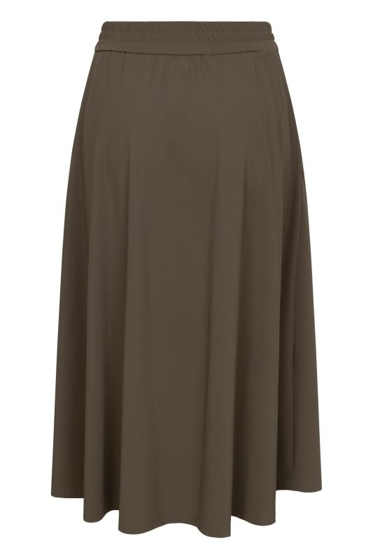 Raffaello Rossi Smea High Tech Jersey Pant in Olivin 004353/9902