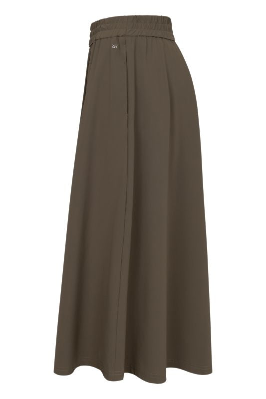 Raffaello Rossi Smea High Tech Jersey Pant in Olivin 004353/9902