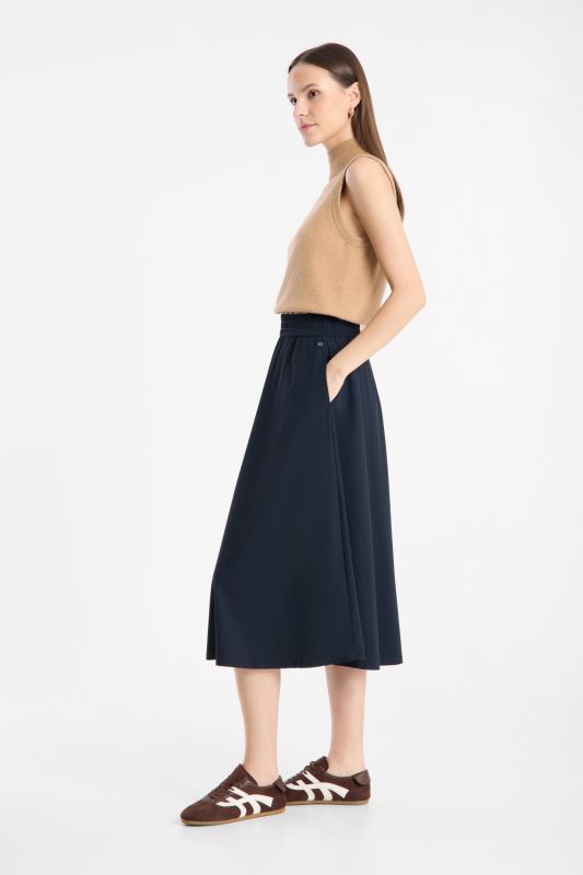 Raffaello Rossi Smea High Tech Jersey Pant in Navy Blue 004353/9902