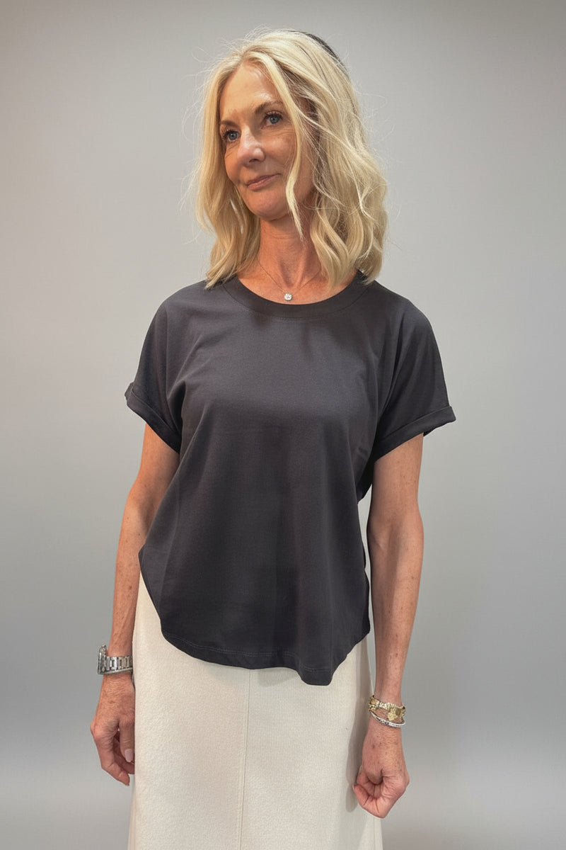 Splendid Skye SS Tee in Lead RS2K280