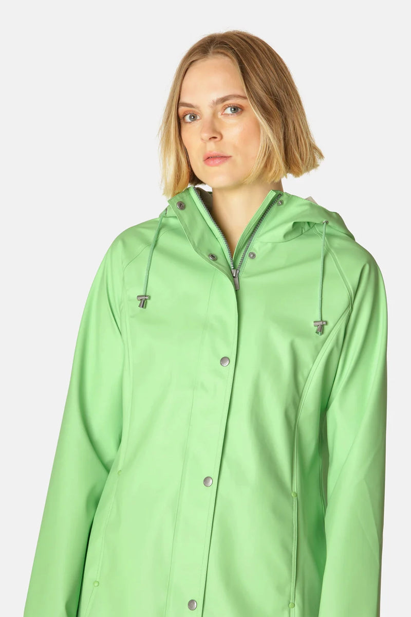 Ilse Jacobsen Rain Jacket Rain87 in Bright Green