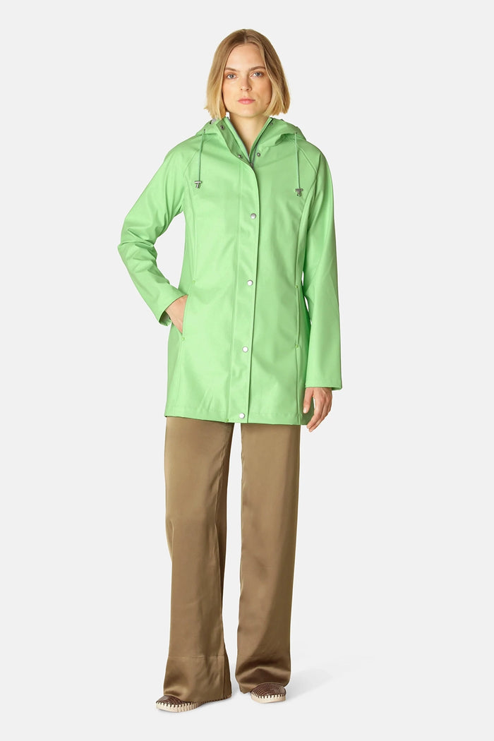 Ilse Jacobsen Rain Jacket Rain87 in Bright Green