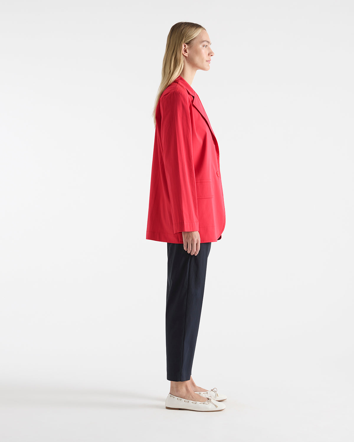 Mela Purdie Stretch Blazer in Geranium F65 4129