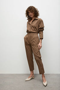 Mela Purdie Nomad Pant in Mocha F65 1478