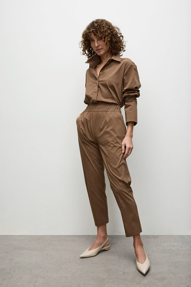 Mela Purdie Nomad Pant in Mocha F65 1478