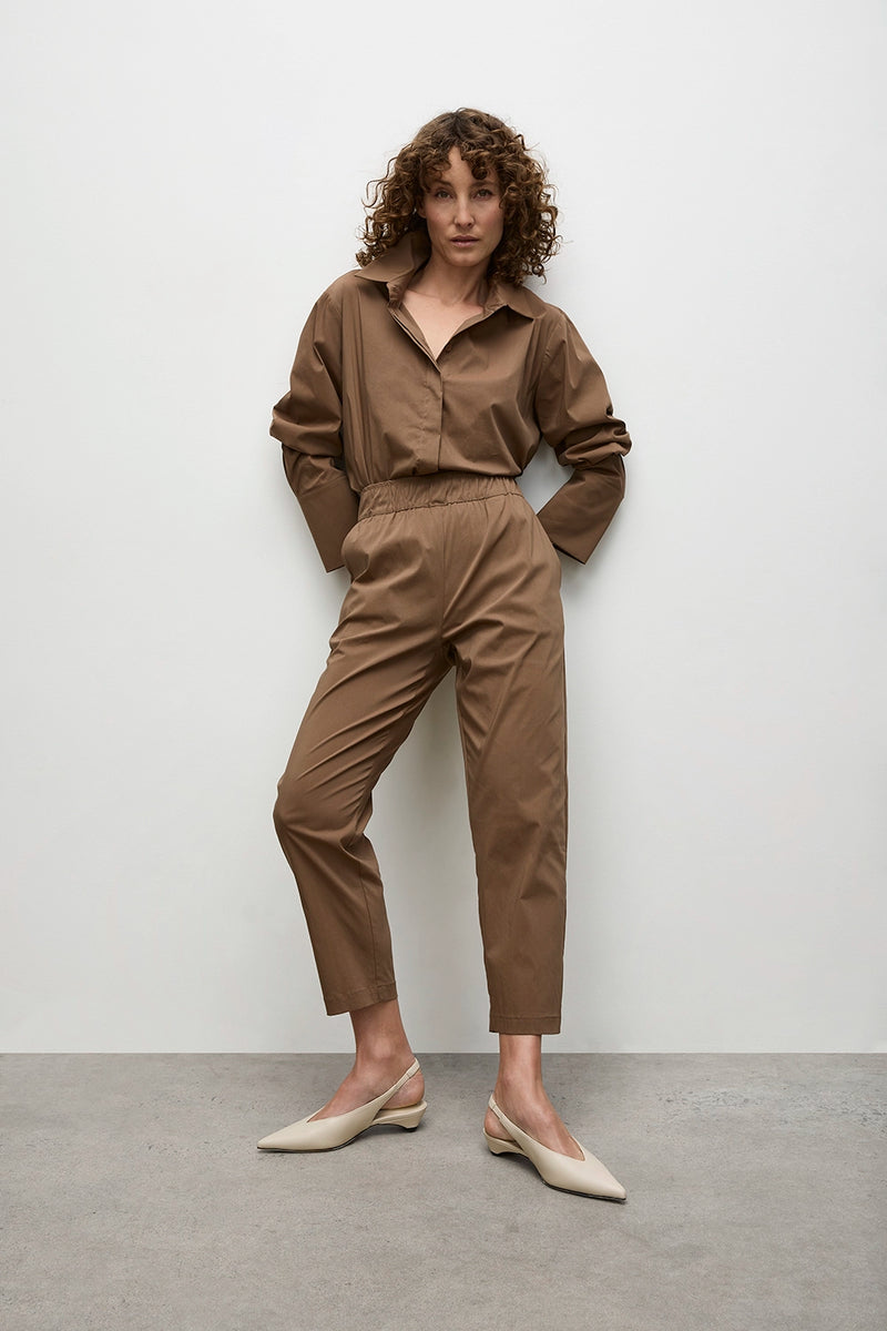 Mela Purdie Nomad Pant in Mocha F65 1478