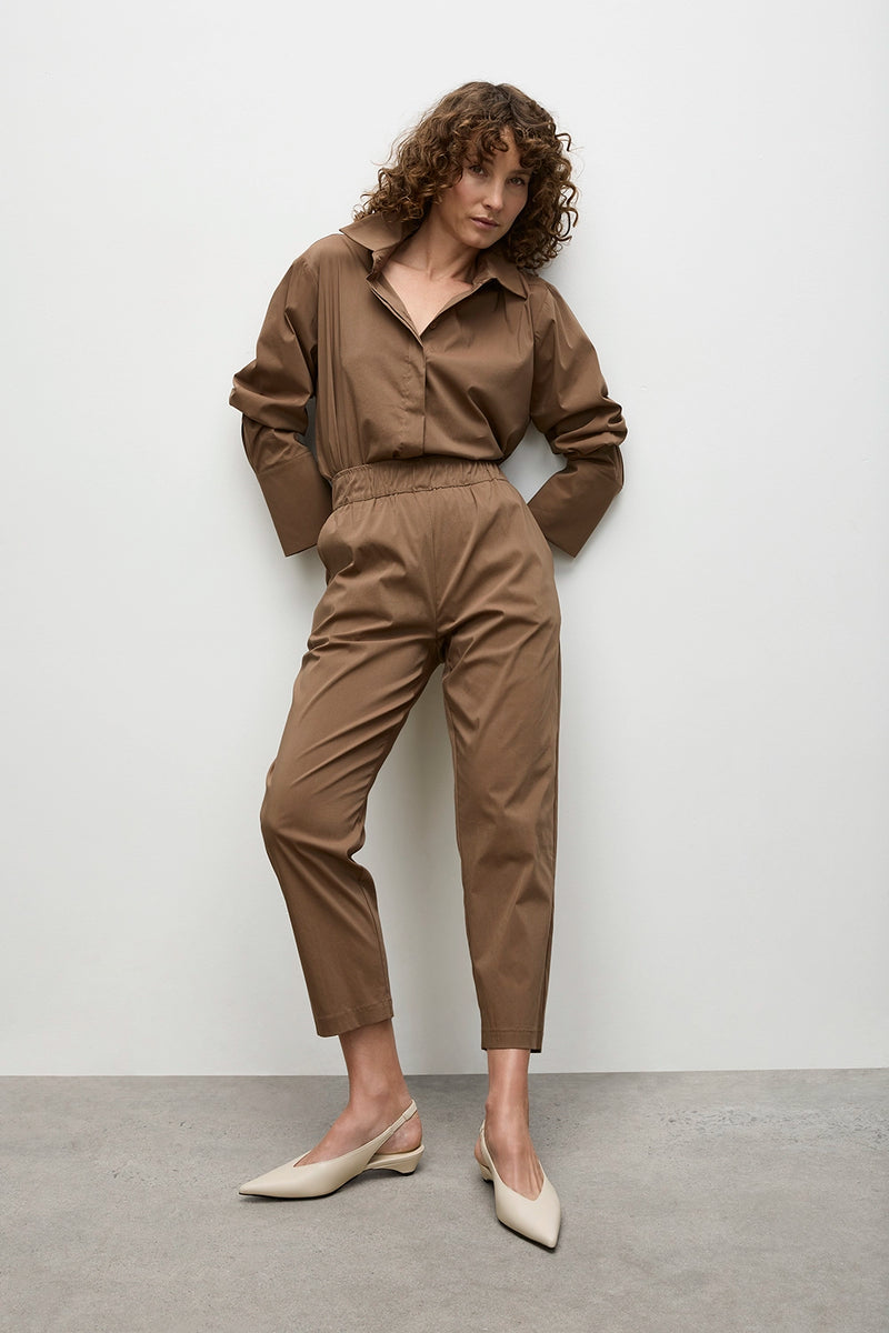 Mela Purdie Nomad Pant in Mocha F65 1478