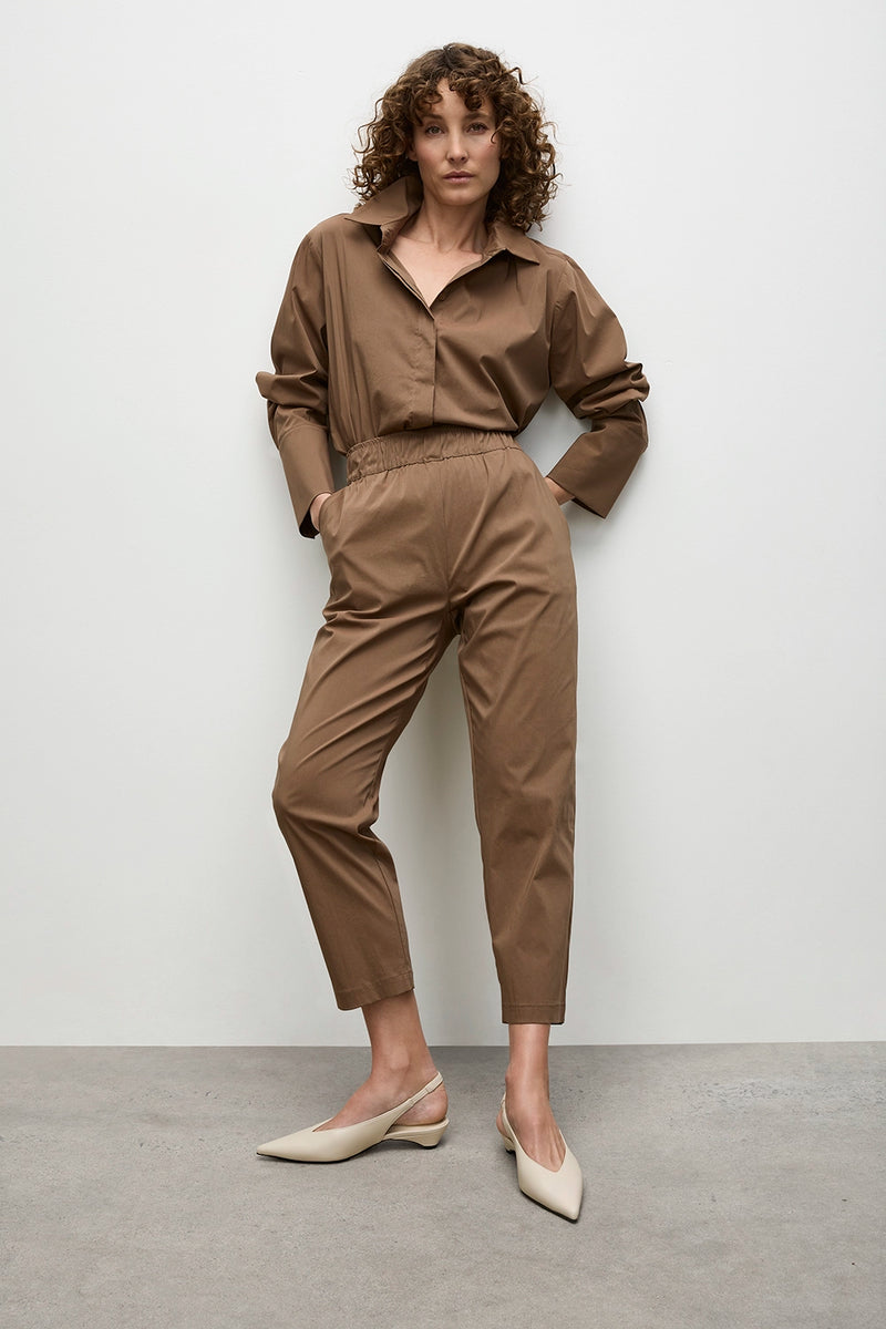 Mela Purdie Nomad Pant in Mocha F65 1478