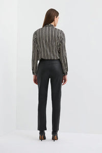Caravan & Co Stripe Bow Blouse CT120S