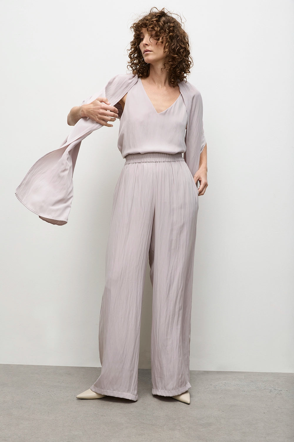 Mela Purdie Breeze Wrap in Putty F67 6700