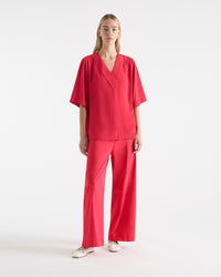 Mela Purdie Slice Pace Pant in Geranium F65 1825