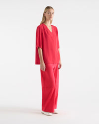 Mela Purdie Slice Pace Pant in Geranium F65 1825