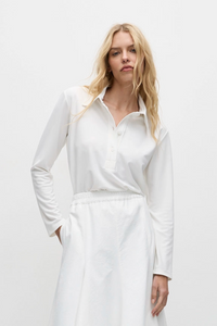 Mela Purdie Kick Collar Polo F007 8704