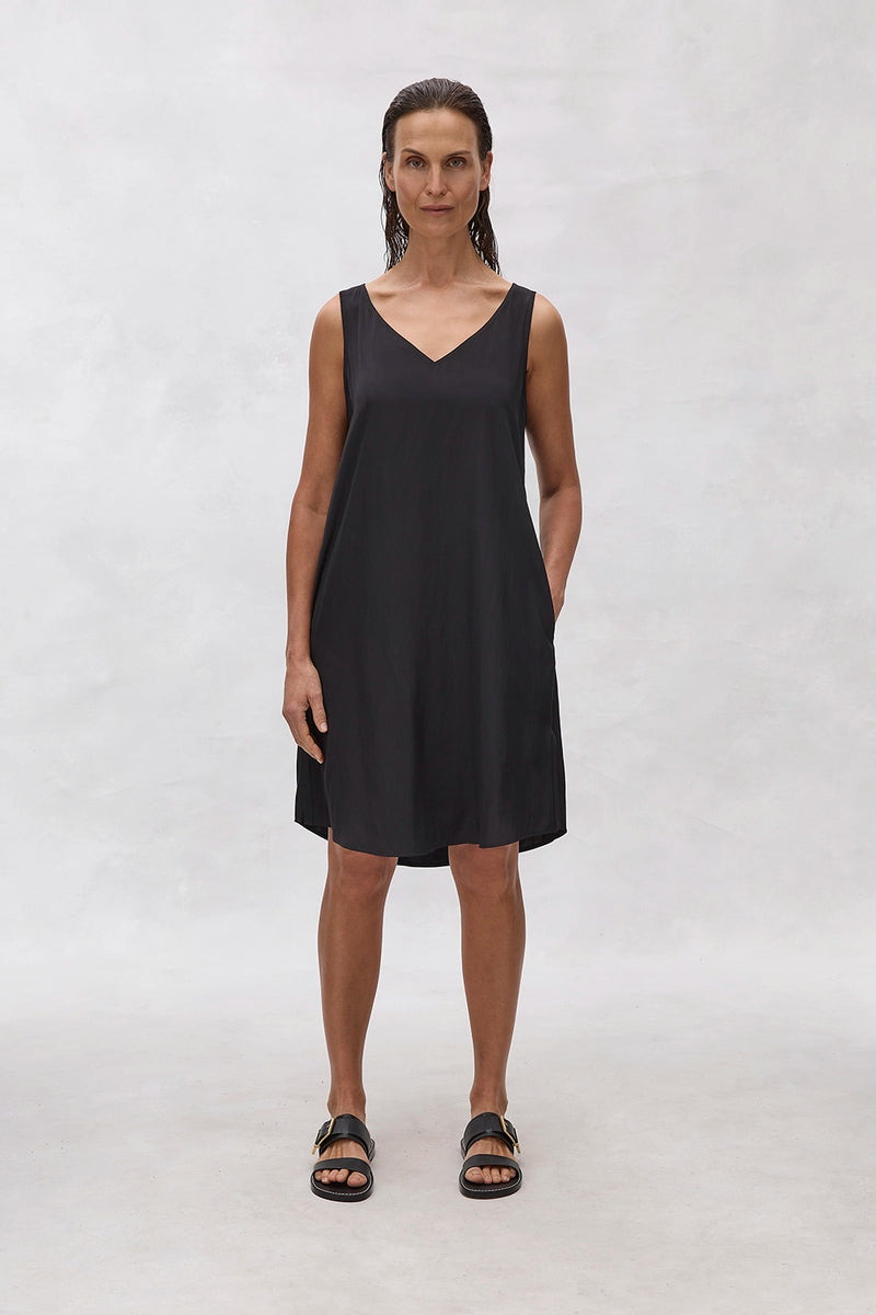 Mela Purdie Audrey Dress in Black F67 3630 - Pre-Order October Delivery