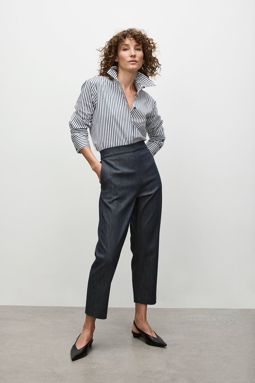 Mela Purdie Tapered Flat Pant F415 1831