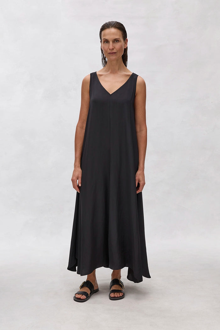 Mela Purdie Bedouin Dress in Black F67 3331