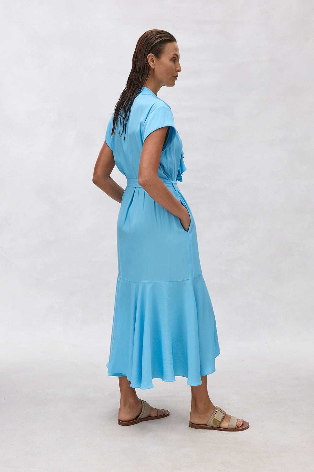 Mela Purdie Vine Dress in Capri F67 3308