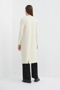 Caravan & Co Longline Solid Cardigan CK101