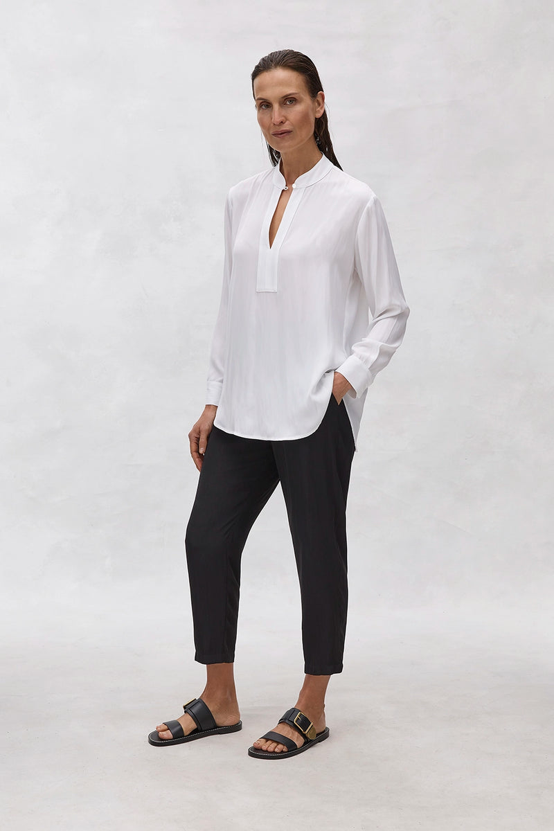 Mela Purdie Keyhole Shirt in Platinum F67 8569