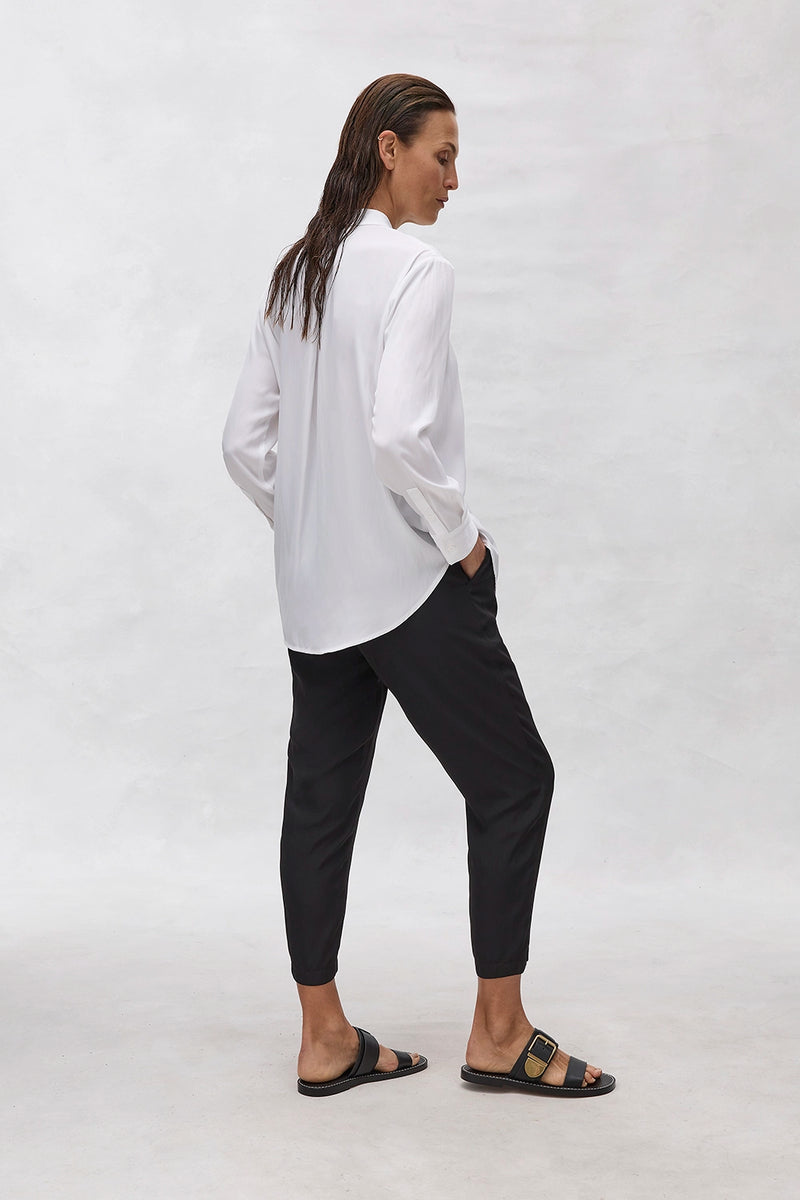 Mela Purdie Keyhole Shirt in Platinum F67 8569