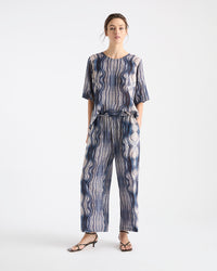 Mela Purdie Plaza T Silk Print F823 2250