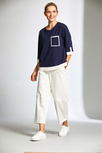 Peruzzi Contrast Panel Top s25177