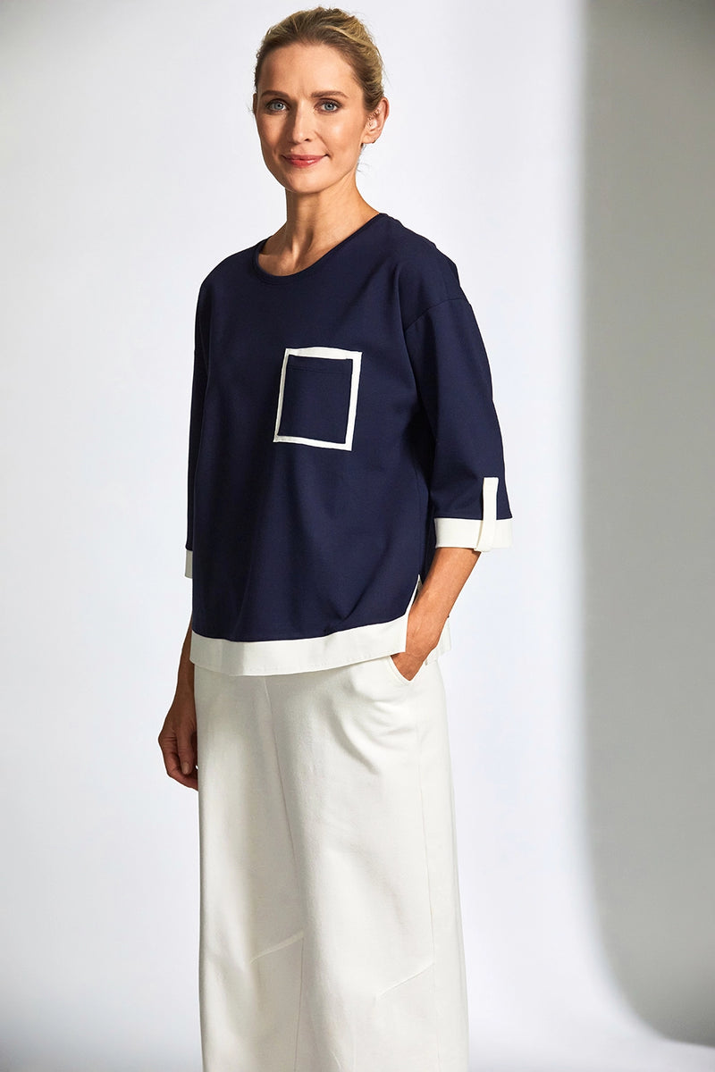 Peruzzi Contrast Panel Top s25177