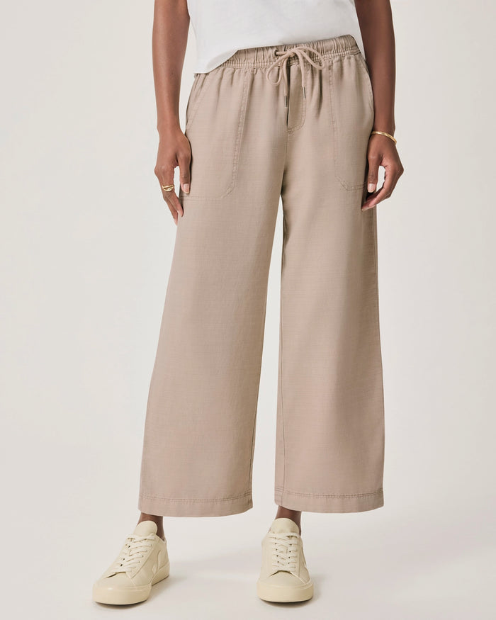 Splendid Angie Crop Wide Leg in Fawn RS2C95R