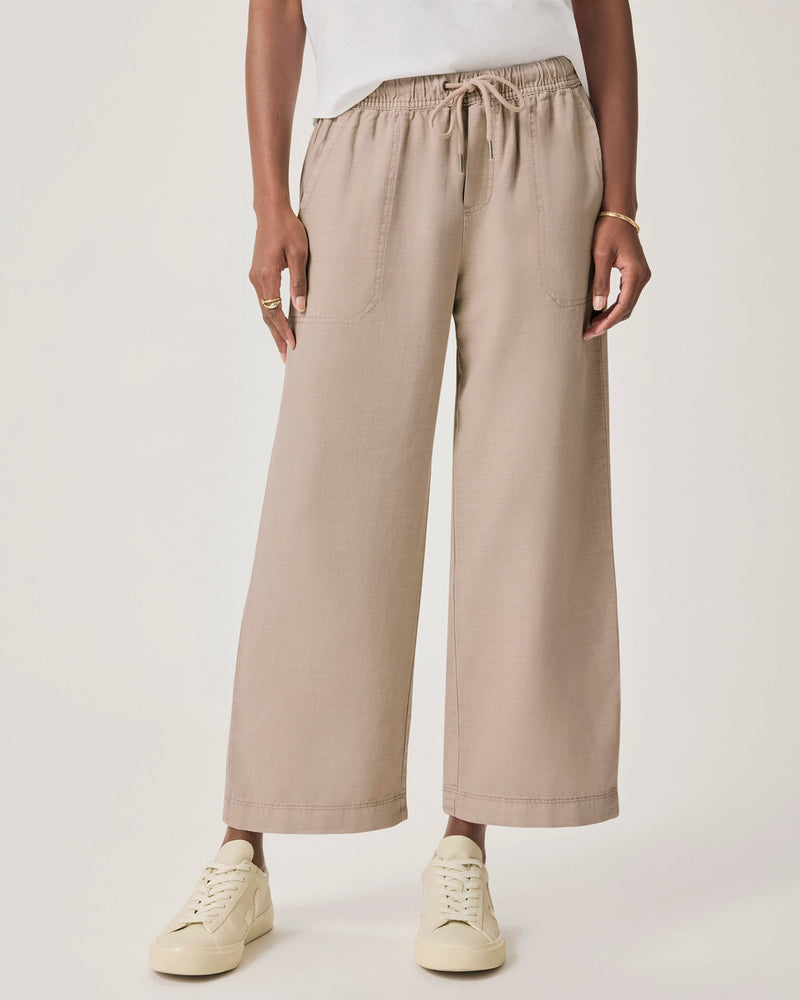 Splendid Angie Crop Wide Leg in Fawn RS2C95R