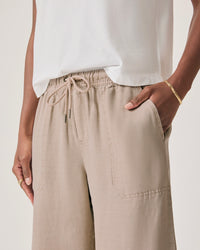 Splendid Angie Crop Wide Leg in Fawn RS2C95R