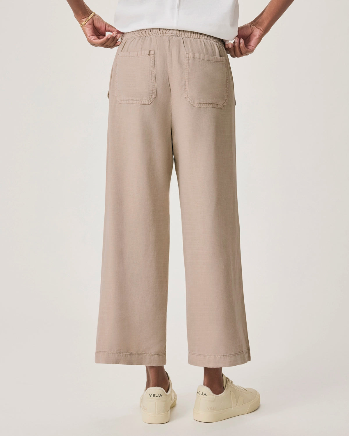 Splendid Angie Crop Wide Leg in Fawn RS2C95R