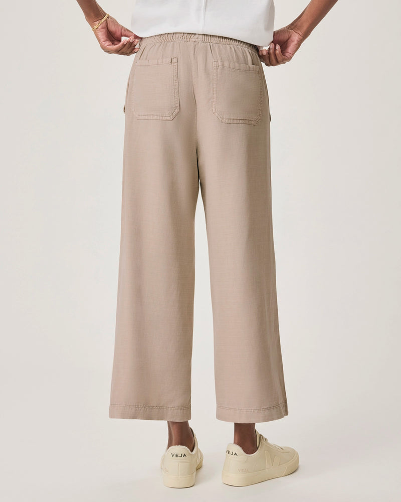 Splendid Angie Crop Wide Leg in Fawn RS2C95R