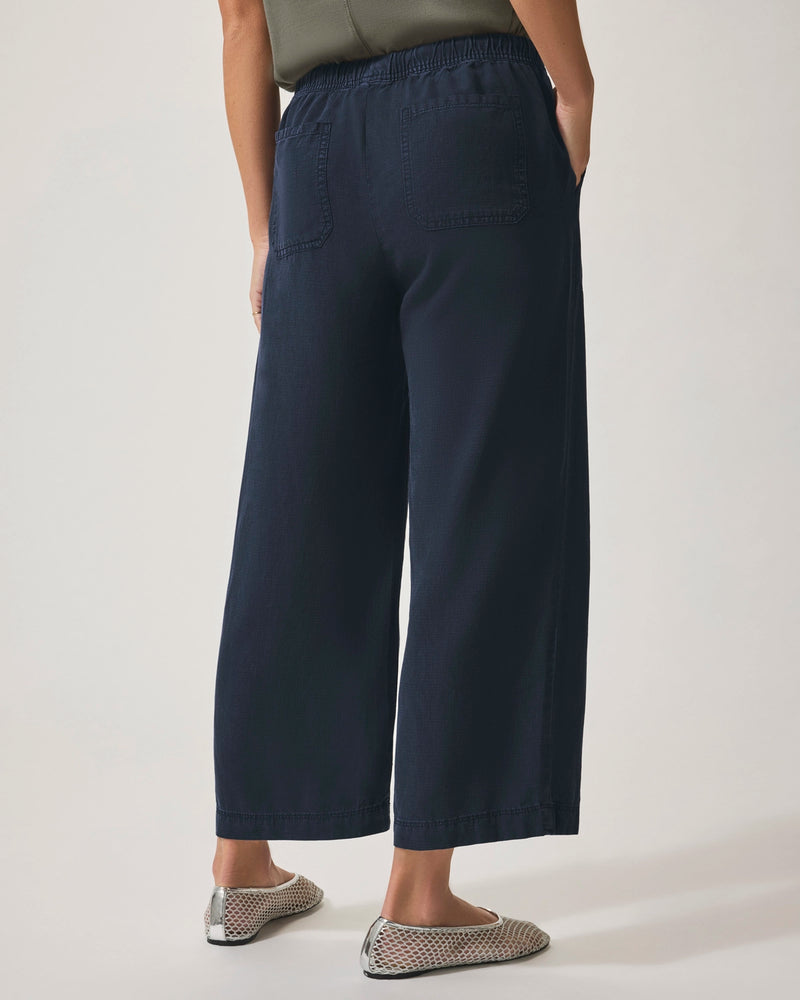 Splendid Angie Crop Wide Leg in Navy RS2C95R