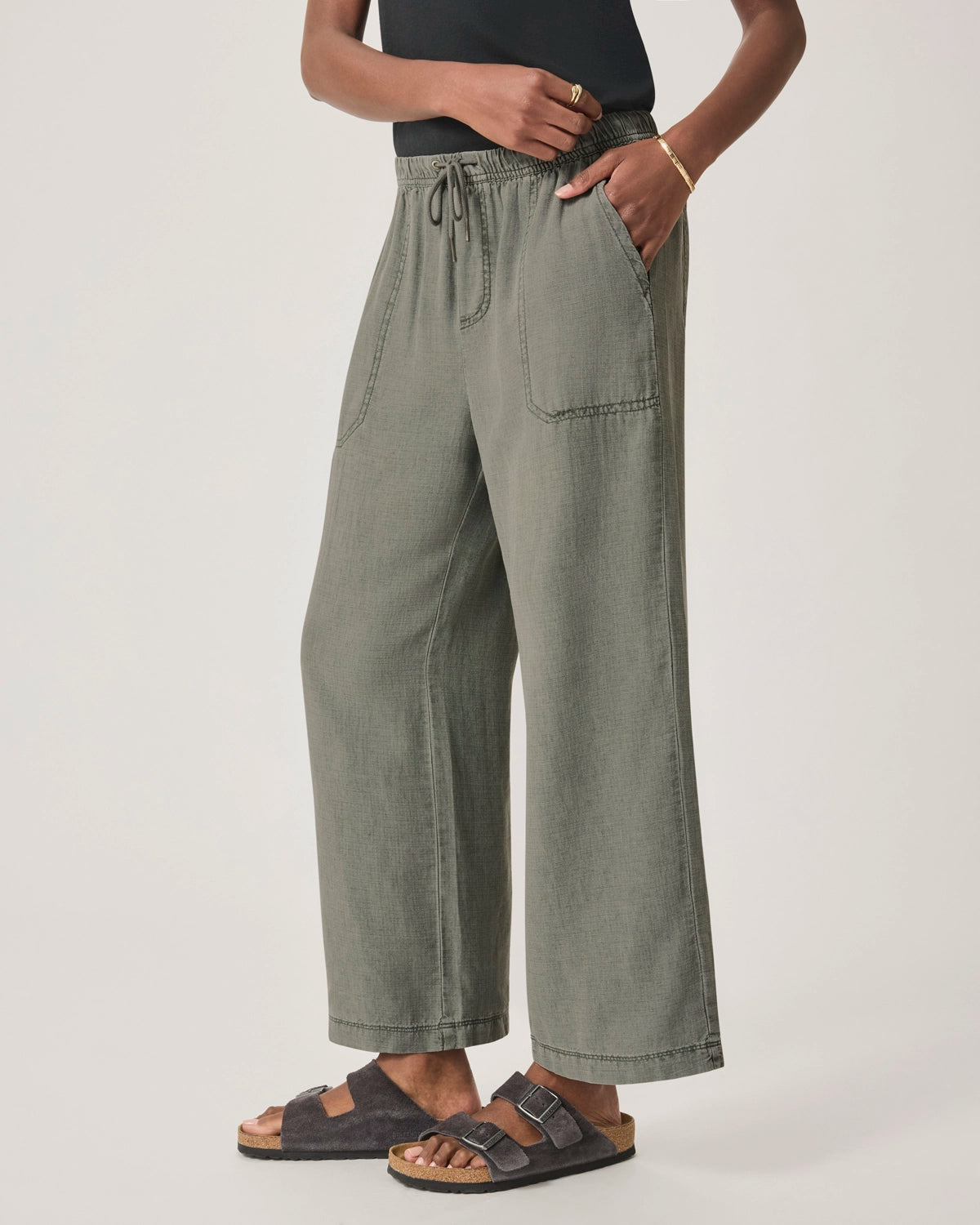 Splendid Angie Crop Wide Leg in Soft Vob RS2C95R