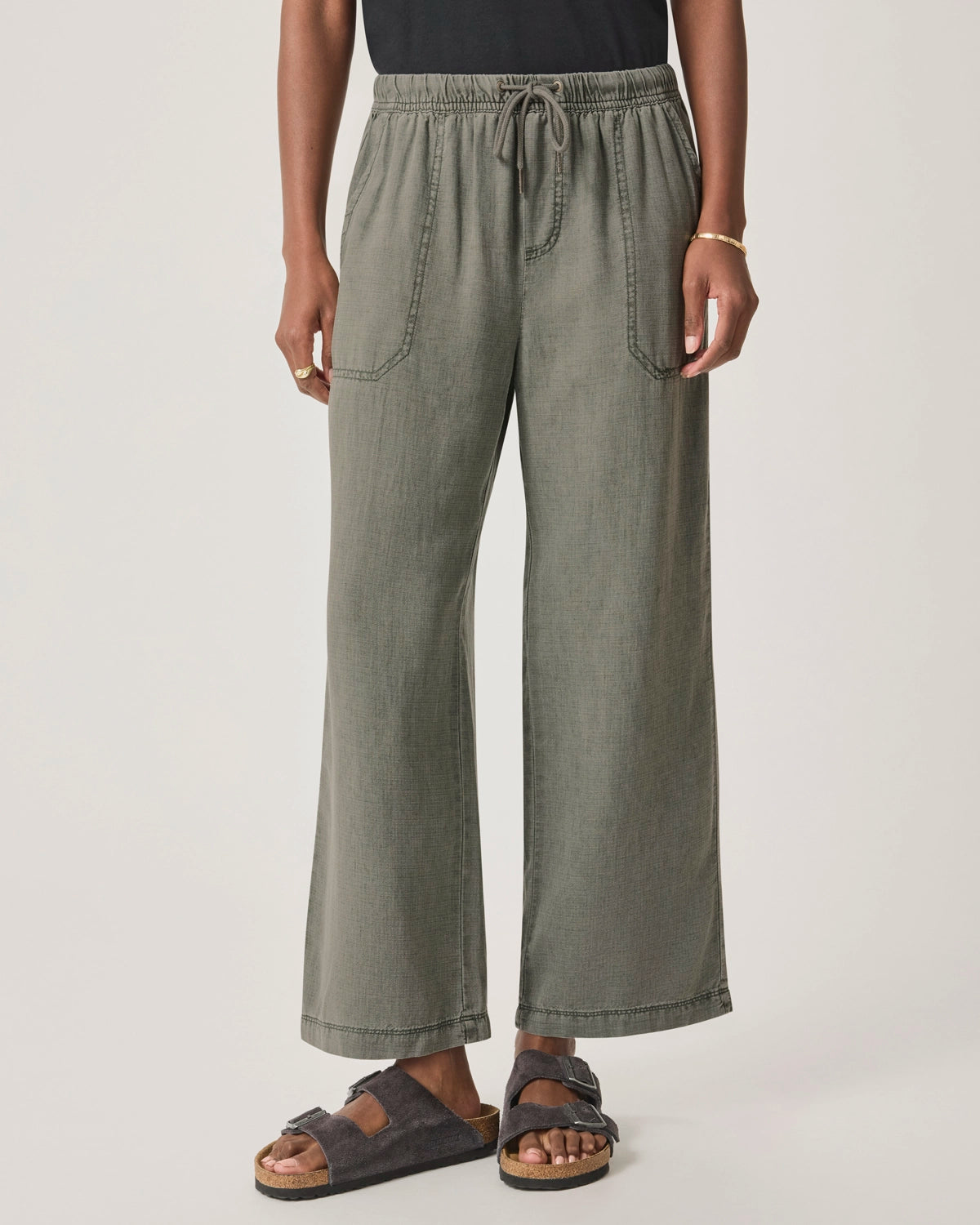 Splendid Angie Crop Wide Leg in Soft Vob RS2C95R