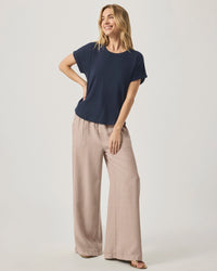 Splendid Skye SS Tee in Navy RS2K280