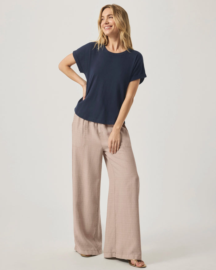Splendid Skye SS Tee in Navy RS2K280
