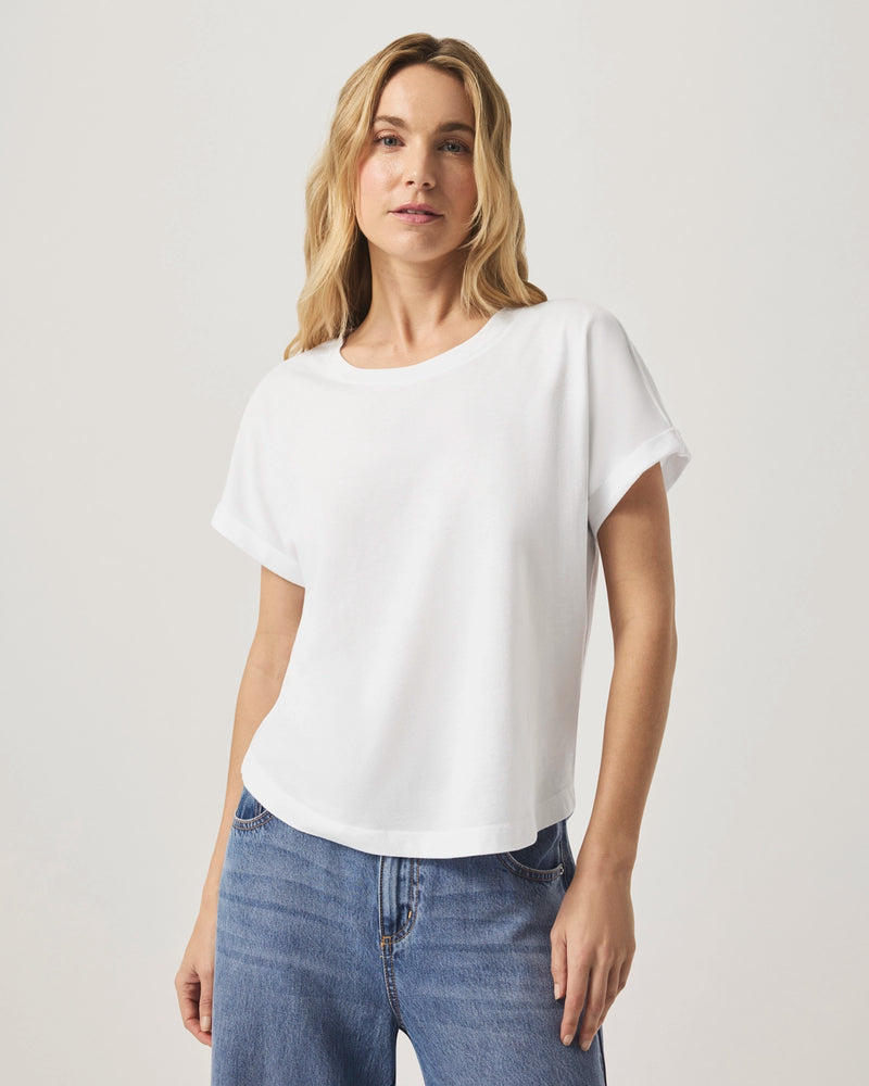 Splendid Skye SS Tee in White RS2K280