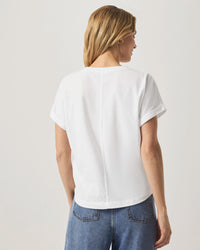 Splendid Skye SS Tee in White RS2K280