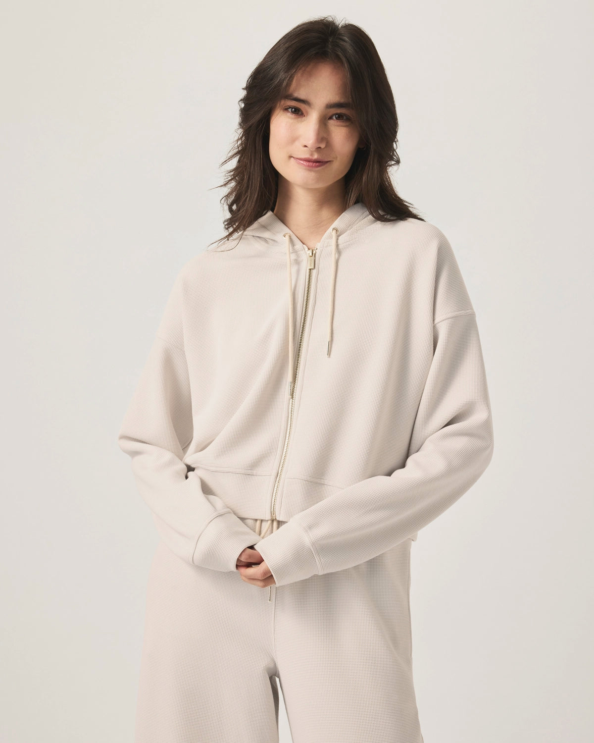 Splendid Waffle Scuba Zip Up RS5K720