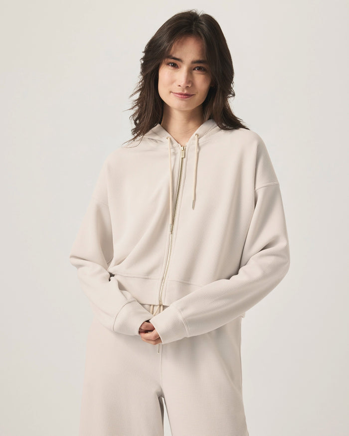 Splendid Waffle Scuba Zip Up RS5K720 - Pre-Order April Delivery