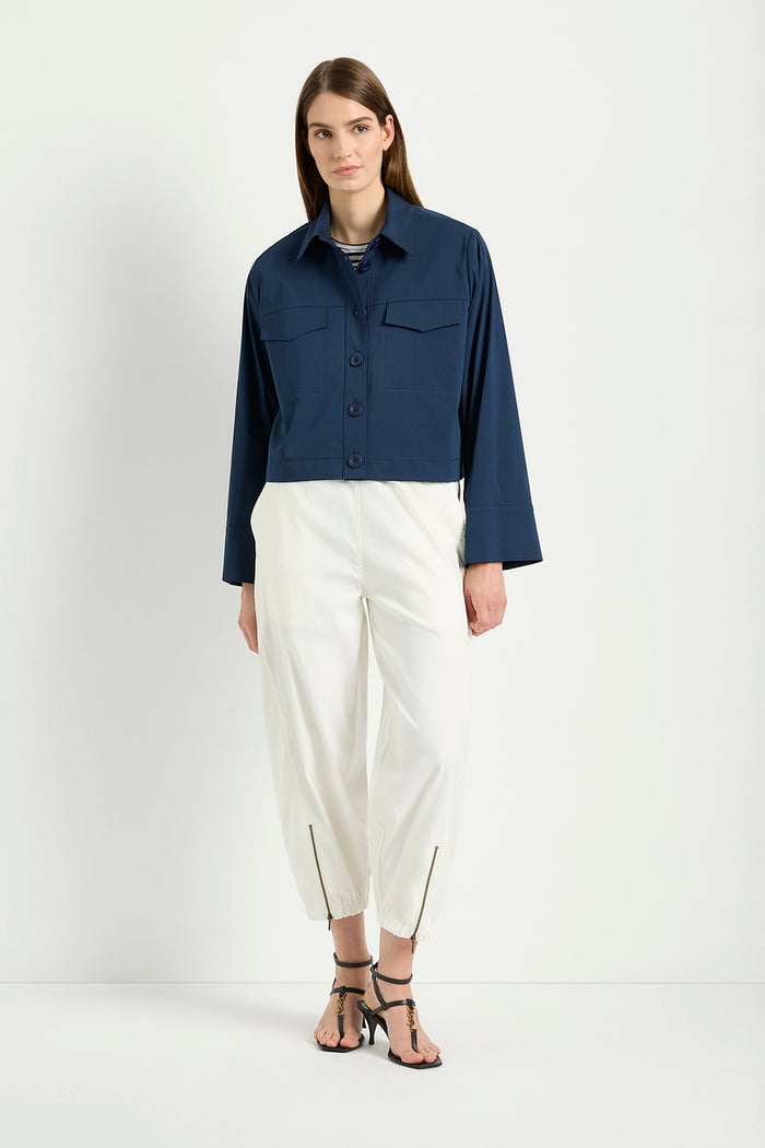 Mela Purdie Trunk Jacket in Sapphire F65 4149