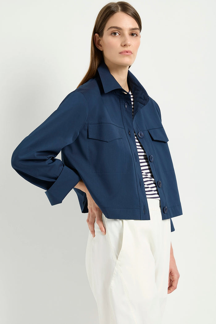Mela Purdie Trunk Jacket in Sapphire F65 4149
