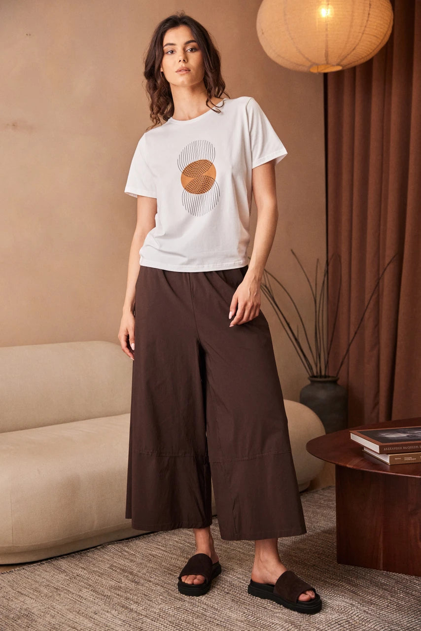 Peruzzi Technical Cullotte in Brown S26508