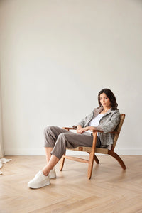 Peruzzi Classic Slouch in Taupe S26503L